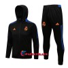 Real Madrid Training Hupparitakki Sarja 2022-23 Musta Sininen - Miesten
